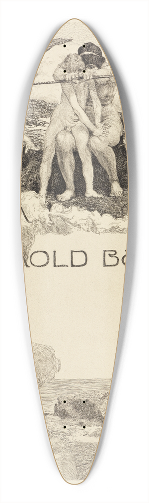 Max Klinger - Widmung (Eine Liebe, Opus X, Blatt 1) 39.3 inch art pintail longboard deck