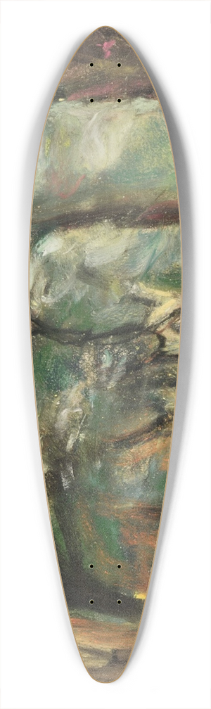 Max Liebermann - Avenue I 39.3 inch art pintail longboard deck