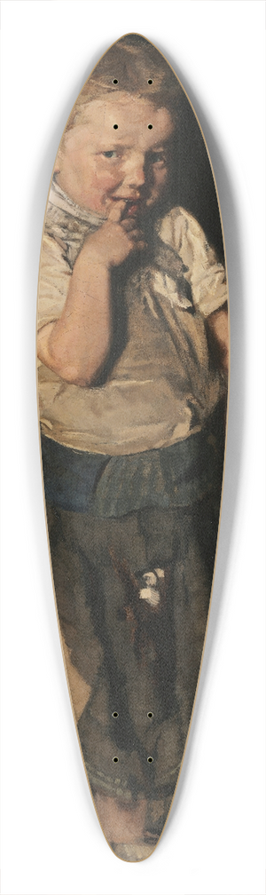 Max Liebermann - The Cobblers Girl 39.3 inch art pintail longboard deck