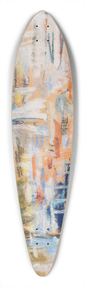 Max Liebermann - Wannsee 39.3 inch art pintail longboard deck