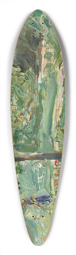 Max Liebermann - Wannseegarten 39.3 inch art pintail longboard deck