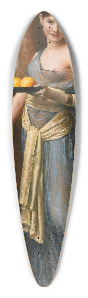 Max Nonnenbruch - THE FAVORITE 39.3 inch art pintail longboard deck