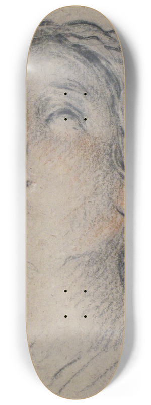 Giovan Gioseffo dal Sole - Female Head Upturned 8.25 inch art skate deck