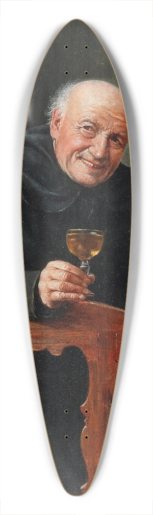 Max Scholz - Supper 39.3 inch art pintail longboard deck
