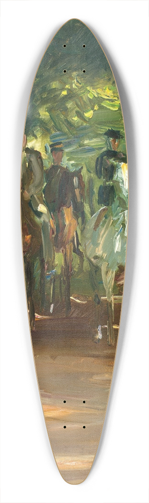 Max Slevogt - Reitergruppe im Wald 39.3 inch art pintail longboard deck