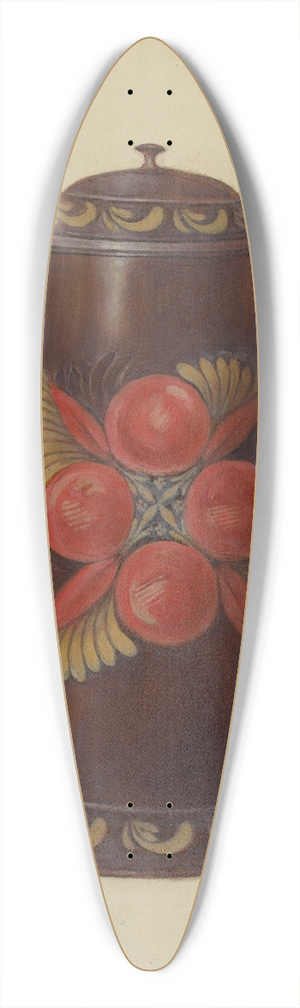 Max Soltmann - Toleware Tin Coffee Pot 39.3 inch art pintail longboard deck