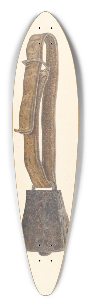 Max Unger - Cow Bell 39.3 inch art pintail longboard deck