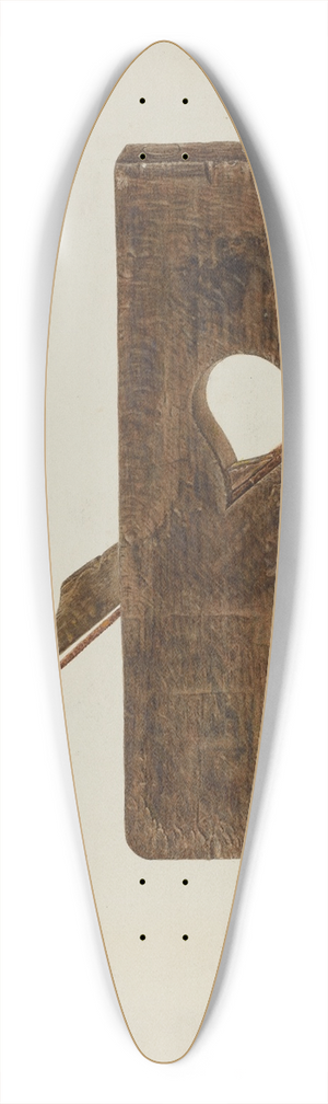 Max Unger - Plane 39.3 inch art pintail longboard deck