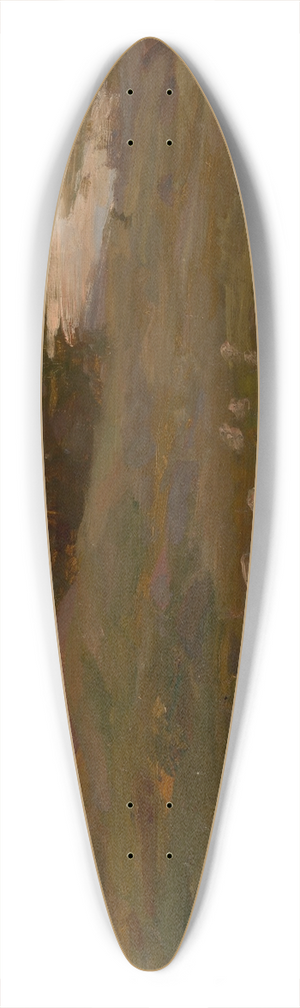 Max Weyl - Landscape 39.3 inch art pintail longboard deck