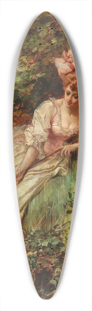 Maynard Brown - A Shepherdess 39.3 inch art pintail longboard deck