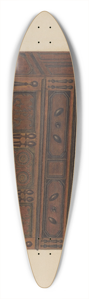 Meyer Goldbaum - Chest 39.3 inch art pintail longboard deck
