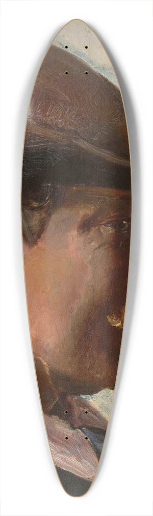 Michael Ancher - Jacob Smme 39.3 inch art pintail longboard deck