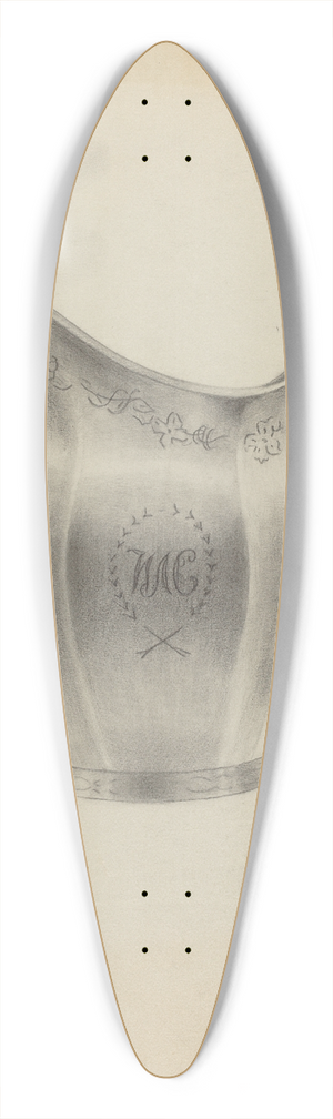 Michael Fenga - Silver Pitcher 39.3 inch art pintail longboard deck