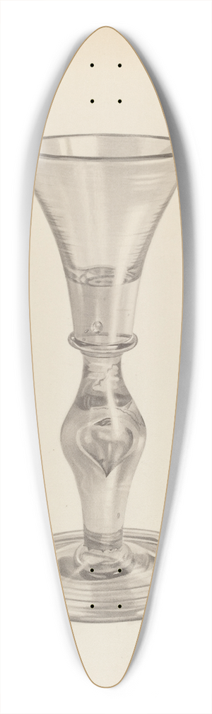 Michael Fenga - Wine Glass 39.3 inch art pintail longboard deck