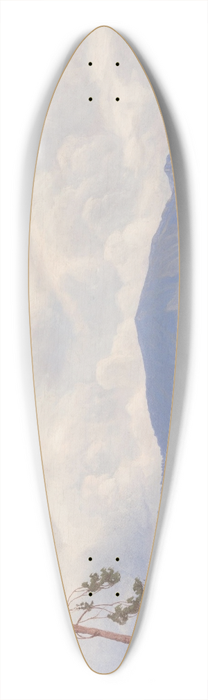 Michael Licklederer - Blick ber den Simssee 39.3 inch art pintail longboard deck