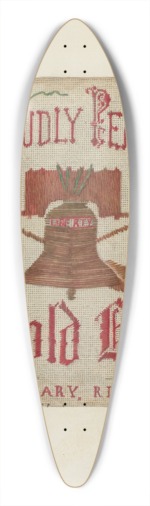 Michael Rekucki - Sampler 39.3 inch art pintail longboard deck