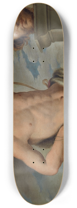 Giovanni Andrea Sirani - David with the head of Goliath 8.25 inch art skate deck
