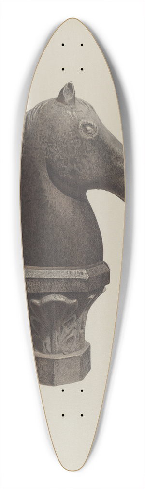Michael Riccitelli - Hitching Post 39.3 inch art pintail longboard deck