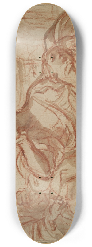 Giovanni Andrea Sirani - The VirginMourning 8.25 inch art skate deck Giovanni Andrea Sirani - The VirginMourning 8.25 inch art skate deck