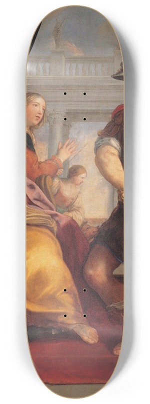 Giovanni Andrea Sirani - Ulysses and Circe 8.25 inch art skate deck