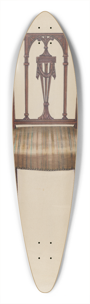 Michael Trekur - Side Chair 39.3 inch art pintail longboard deck
