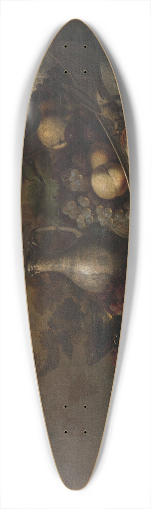 Michiel Simons II - Still Life with Fruit 39.3 inch art pintail longboard deck