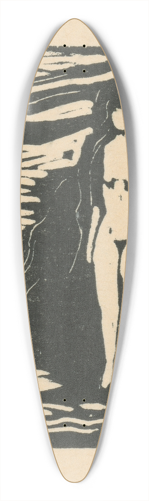 Mikul Galanda - Akt 39.3 inch art pintail longboard deck