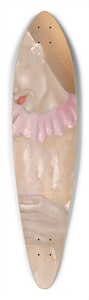 Mikul Galanda - Clown 39.3 inch art pintail longboard deck