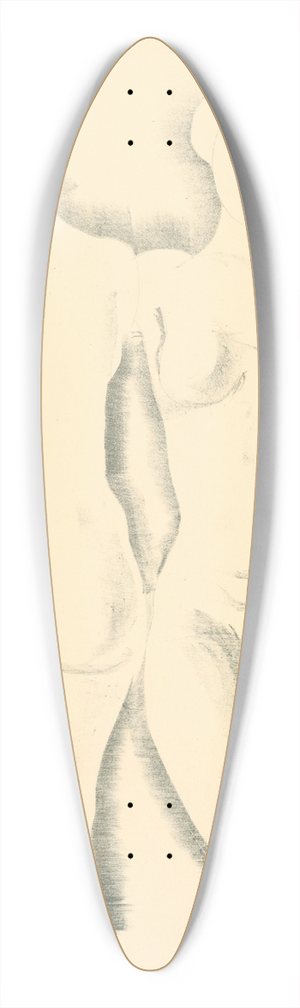 Mikul Galanda - Priateky II. 39.3 inch art pintail longboard deck