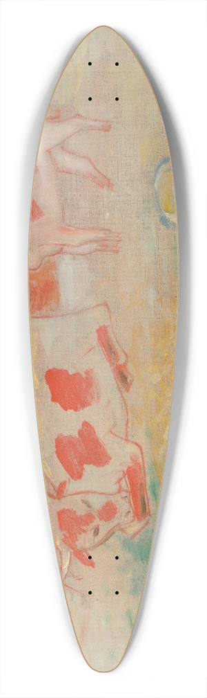 Mikul Galanda - Slovak pastorals 39.3 inch art pintail longboard deck