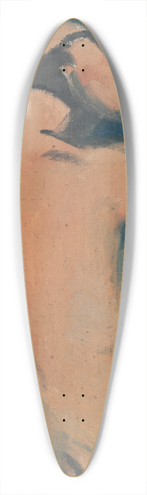 Mikul Galanda - Study of a Nude 39.3 inch art pintail longboard deck