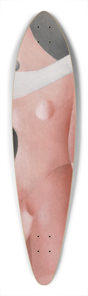 Mikul Galanda - Two Women 39.3 inch art pintail longboard deck