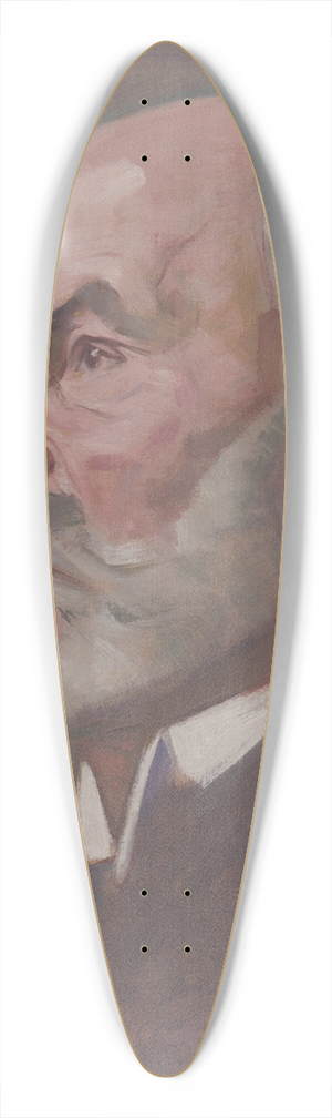 Milan Thomka Mitrovsk - Dr. Jozef kultty 39.3 inch art pintail longboard deck