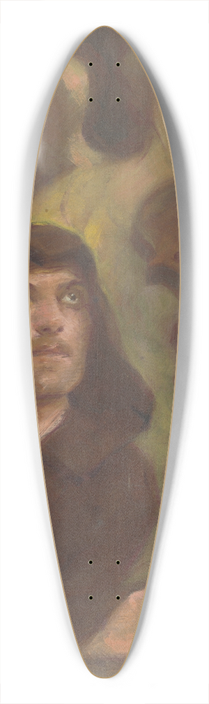 Milan Thomka Mitrovsk - In Ecstasy 39.3 inch art pintail longboard deck