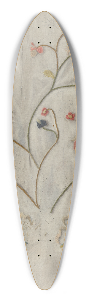 Mildred E. Bent - Bedspread (Detail) 39.3 inch art pintail longboard deck