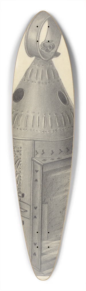 Mildred Ford - Lantern 39.3 inch art pintail longboard deck