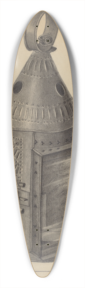 Mildred Ford - Lantern 39.3 inch art pintail longboard deck