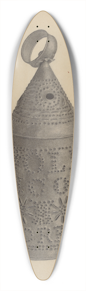 Mildred Ford - Lantern 39.3 inch art pintail longboard deck