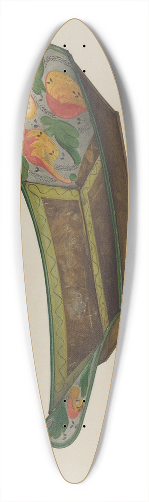 Mildred Ford - Toleware Bread Tray 39.3 inch art pintail longboard deck