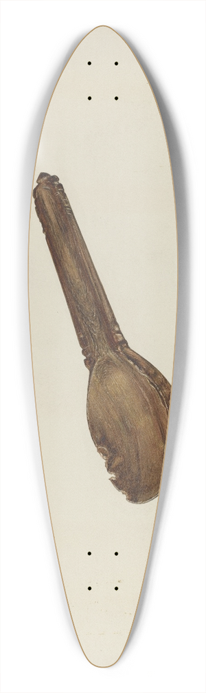 Milton Bevier - Childs Porridge Spoon 39.3 inch art pintail longboard deck