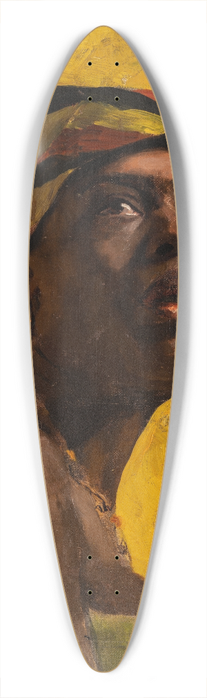 Mina Carlson-Bredberg - Portrait Study 39.3 inch art pintail longboard deck