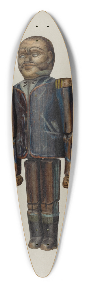 Mina Lowry - Dancing Doll 39.3 inch art pintail longboard deck