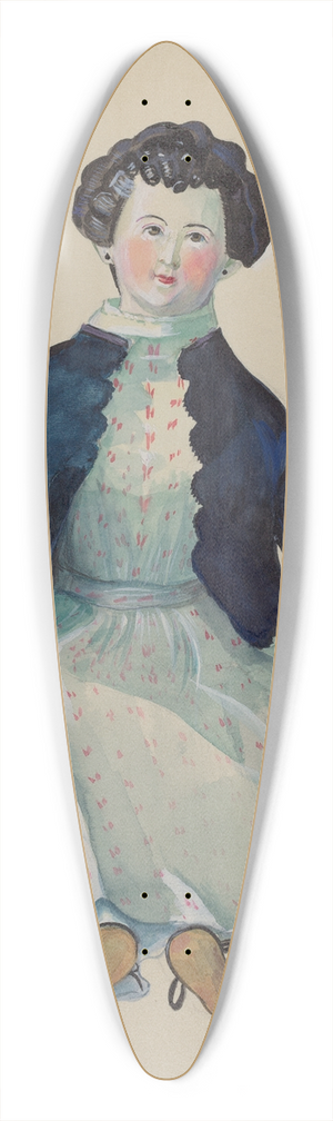 Mina Lowry - Doll 39.3 inch art pintail longboard deck