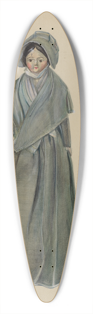 Mina Lowry - Doll 39.3 inch art pintail longboard deck