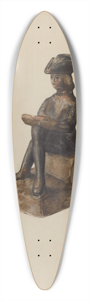 Mina Lowry - Figure 39.3 inch art pintail longboard deck