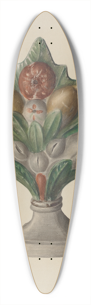Mina Lowry - Mantle Ornament 39.3 inch art pintail longboard deck