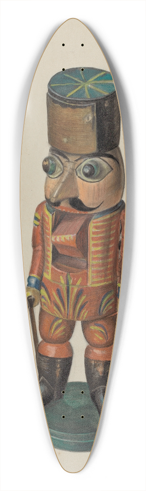 Mina Lowry - Nutcracker 39.3 inch art pintail longboard deck