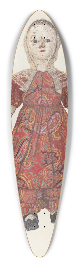 Molly Bodenstein - Doll 39.3 inch art pintail longboard deck