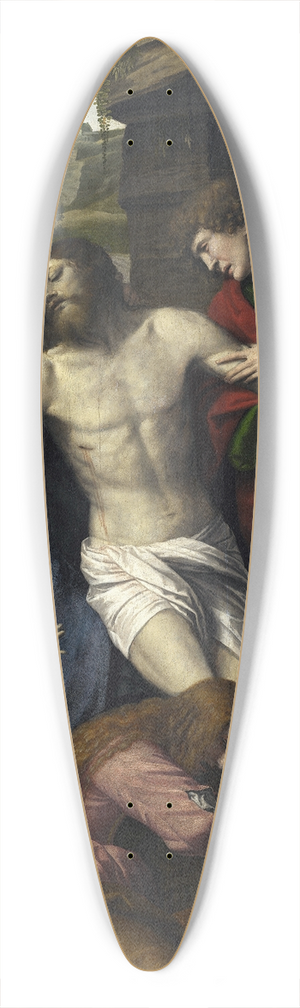 Moretto Da Brescia - Piet 39.3 inch art pintail longboard deck