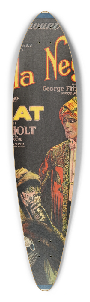 Morgan Litho Co. - The Cheat 39.3 inch art pintail longboard deck